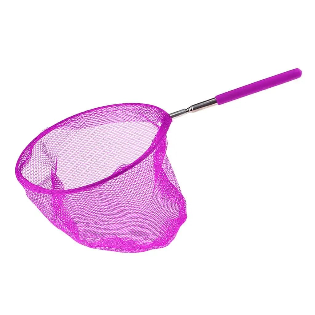 Rete da Pesca Estensibile per Bambini, Rete Pieghevole Telescopica per Catturare Insetti e Farfalle, Strumento per Esplorazione di Stagni all'Aperto