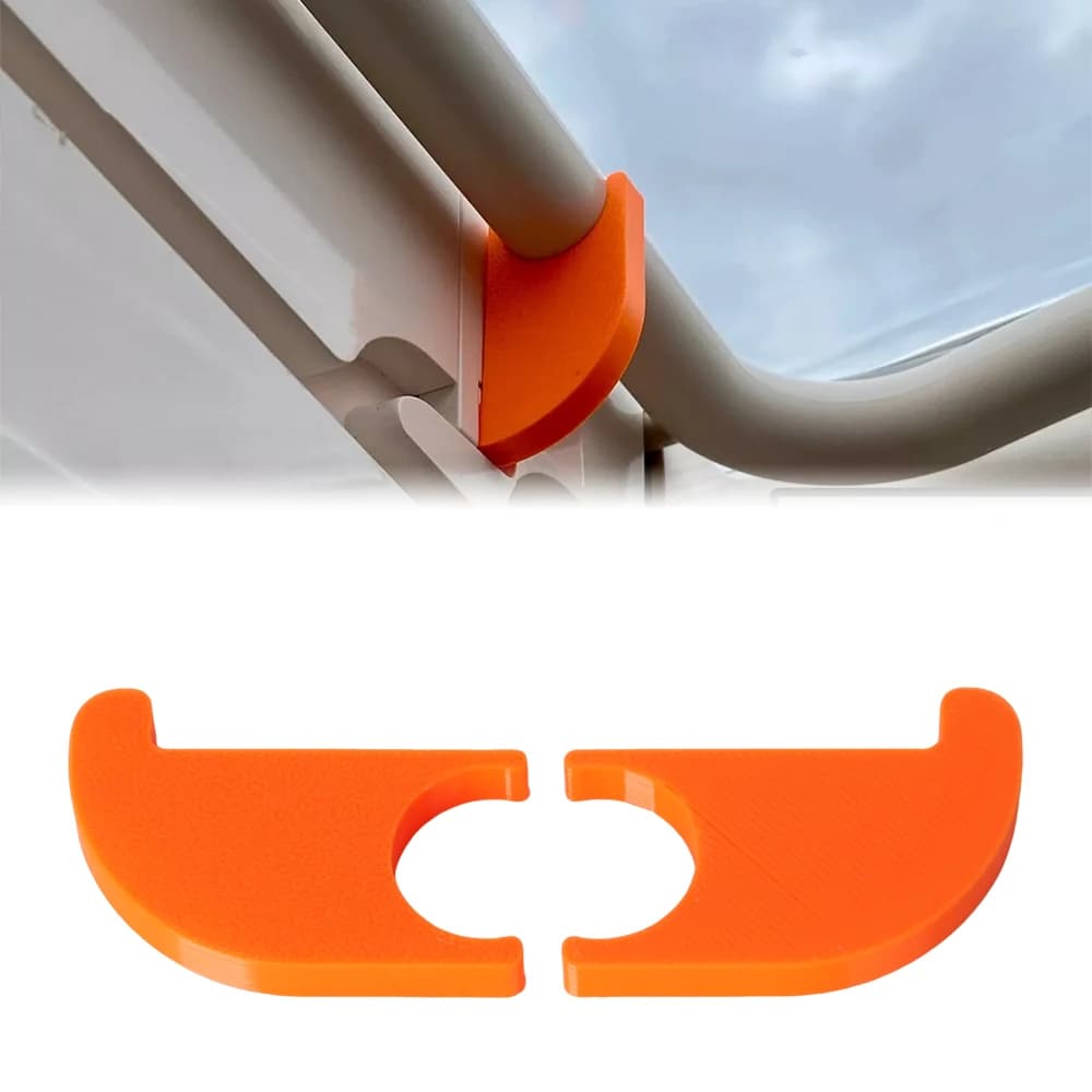 2 pieces safety lock for roof caravans motorhome accessories for roof lock Dometic Midi Mini Heki skylight