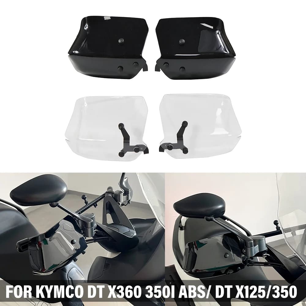 Per KYMCO DT X360 350I ABS DT X125 DT X350 2022 2023 2024: Protezioni Manubrio Moto, Deflettori Vento, Paramani, Parabrezza