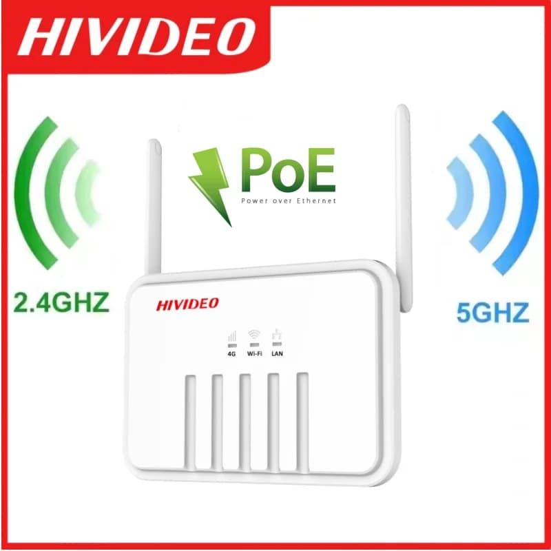 HIVIDEO 1200Mbps 1.2Gbps Ripetitore WiFi HI-AX1200 Amplificatore WiFi Extender 2.4G/5GHz Ripetitore di segnale Wi-Fi a lungo raggio