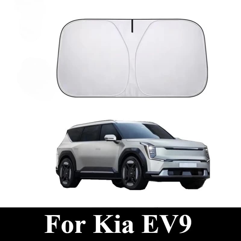 Per Kia EV9 RHD Auto Parabrezza Anteriore Parasole Isolamento Protezione Solare Auto Protettiva Decorativa Fornitori Accessori di Modifica