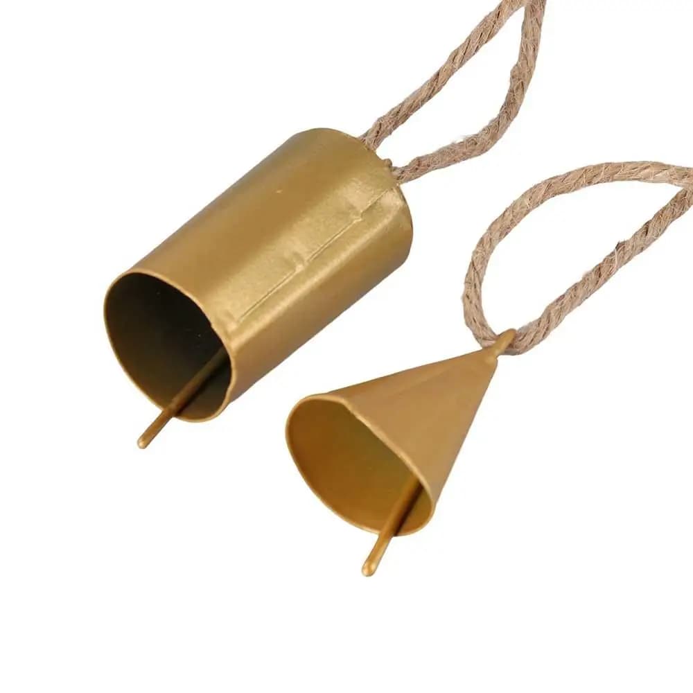 Vintage Hanging Bells Bells Clear Sound Metal Wind Chime Thickened Anti Lost Grazing Bells Garden