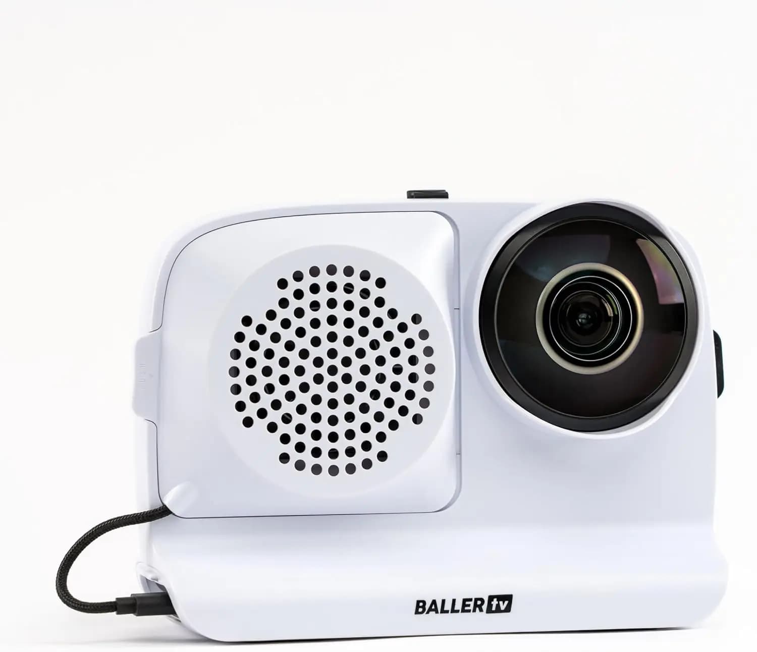 Videocamera Sportiva con Tracciamento Automatico a 180° ° Obiettivo e dispositivo per lo streaming live di basket, calcio, pallavolo, compatibile con iPhone