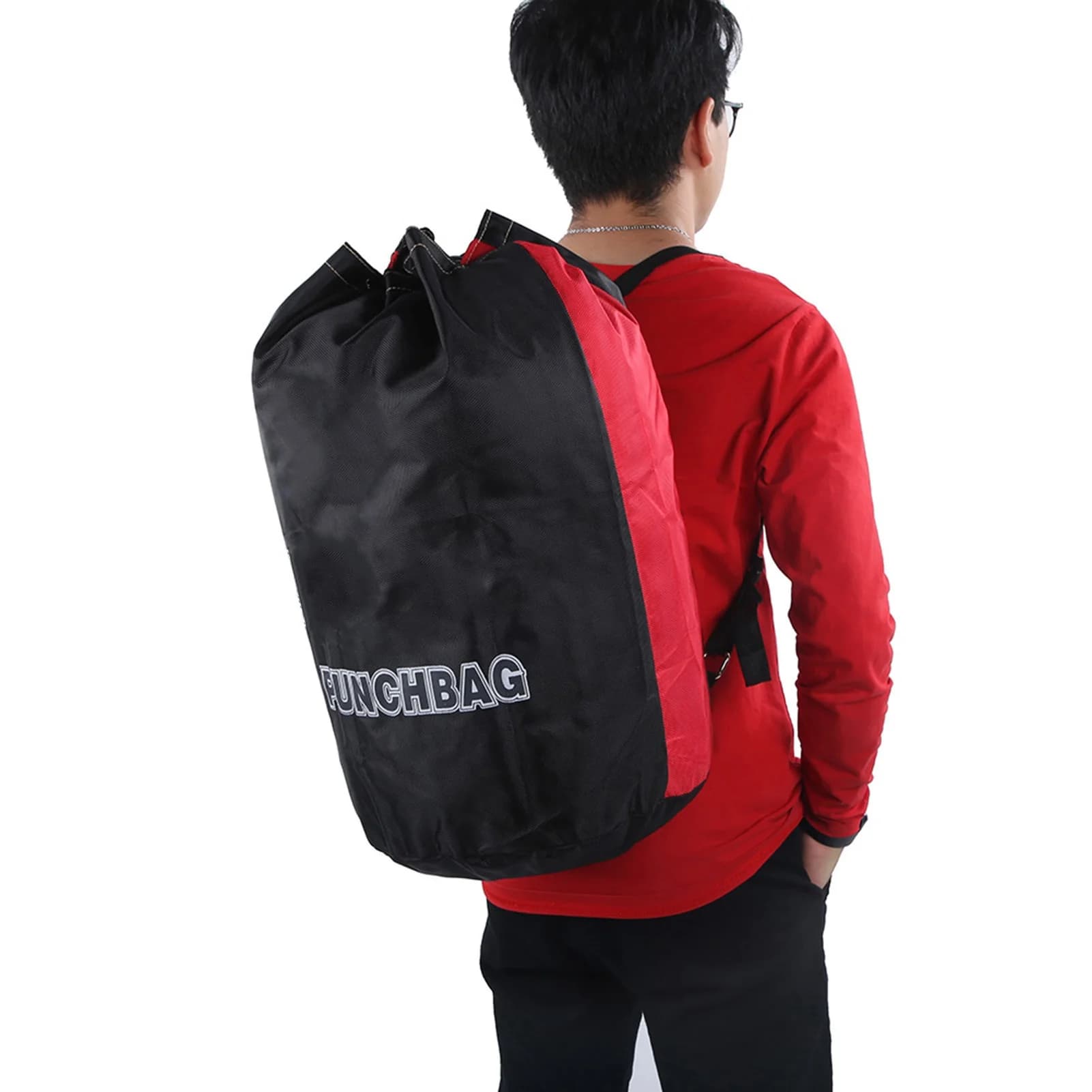 Zaino Unisex per Sport e Palestra con Protezioni per Corde, Borsa per Taekwondo, Boxe e Sanda
