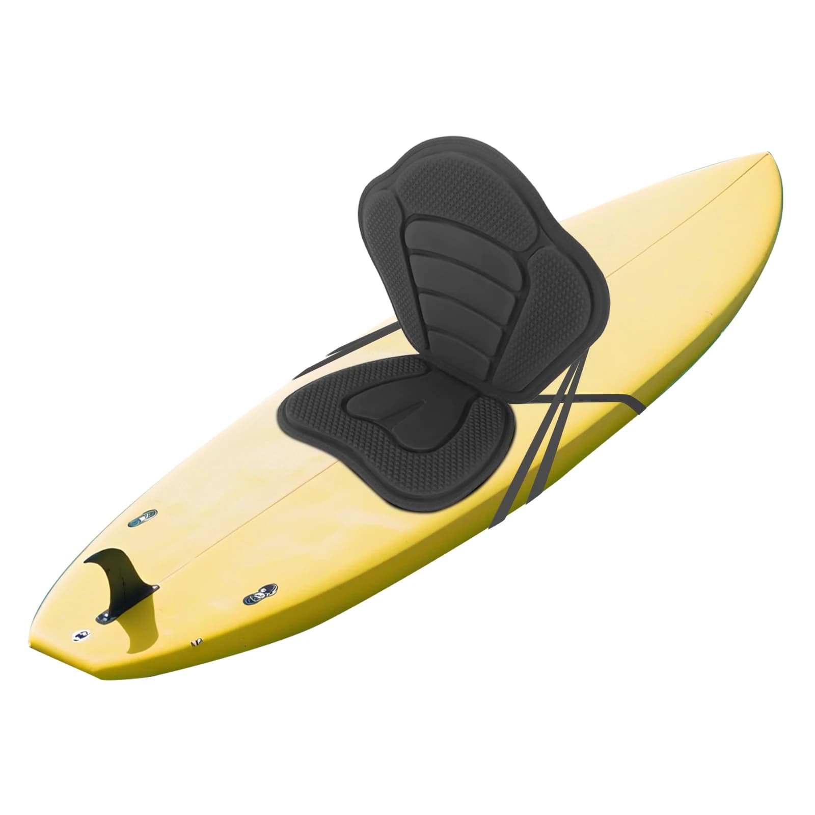 Cuscino per Sedile, Sedile per Kayak e Paddle Board, Sedile Imbottito Portatile con Telaio Pieghevole, per Kayak SUP, Richiudibile per Facile Conservazione