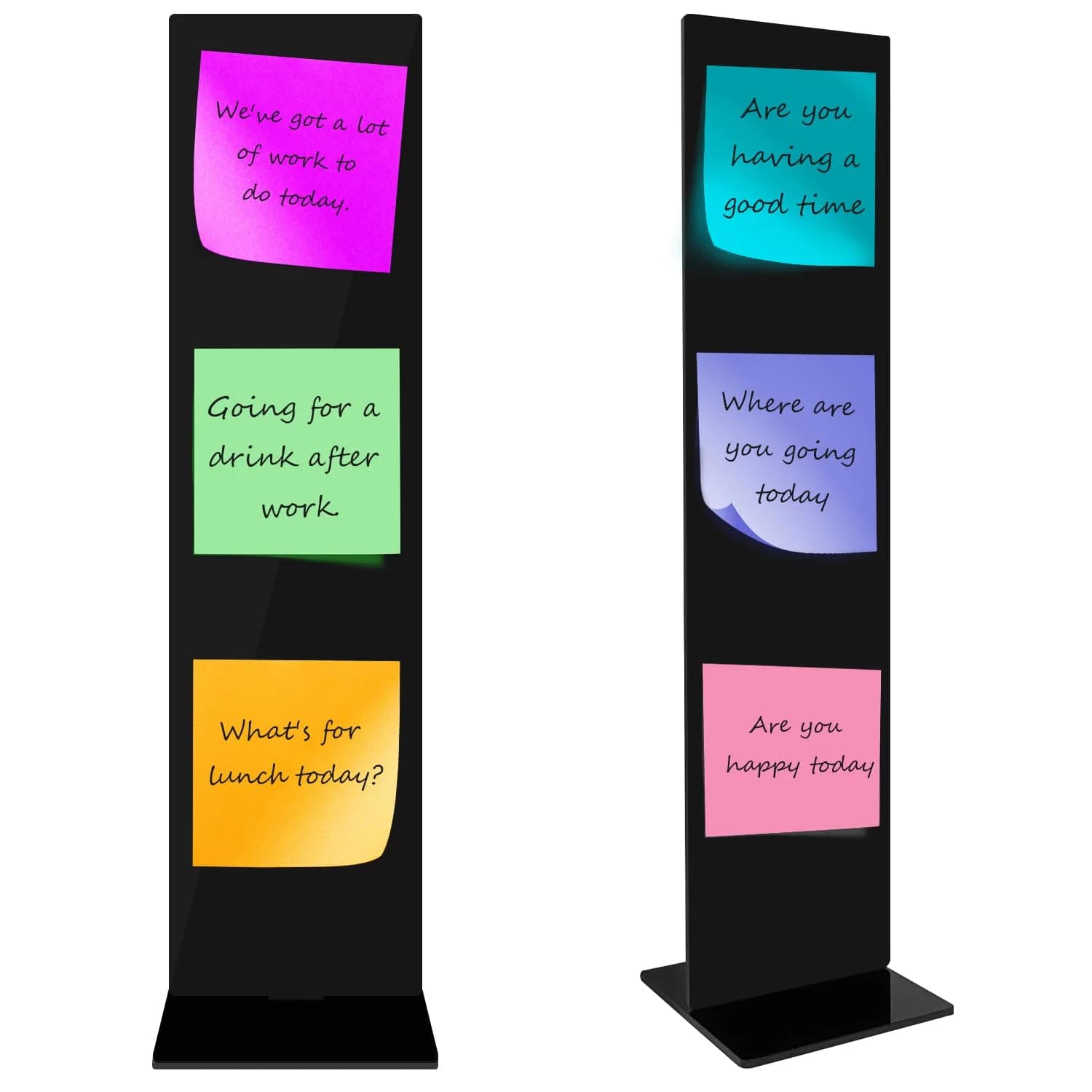 1pc of Detachable Transparent Acrylic Memo Board, Computer Screen Memo Clip Board, Message Board, Office Desktop Accessories