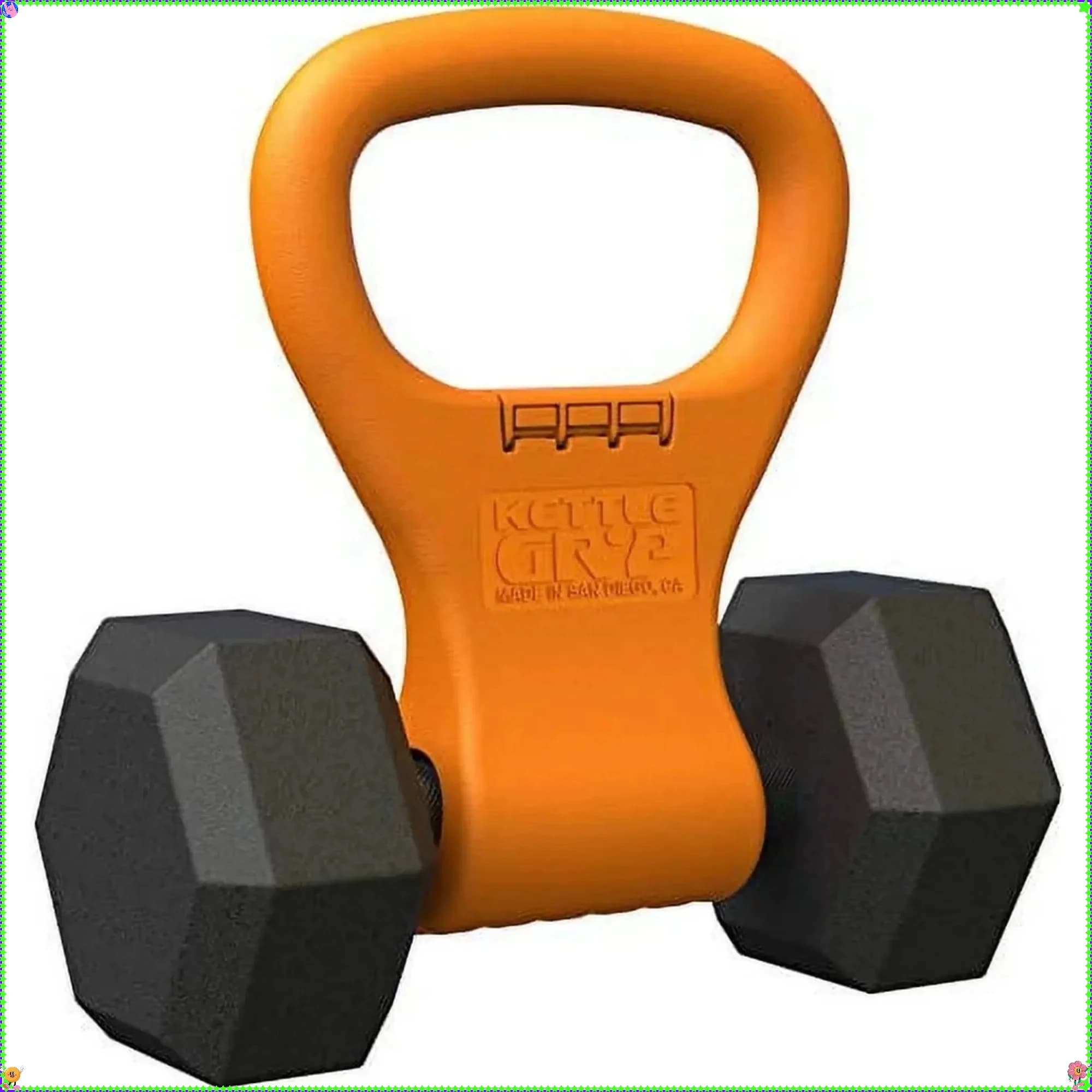 Kettlebell Adjustable Portable Handle Travel Gym Equipment Made with Stainless Steel Hardware