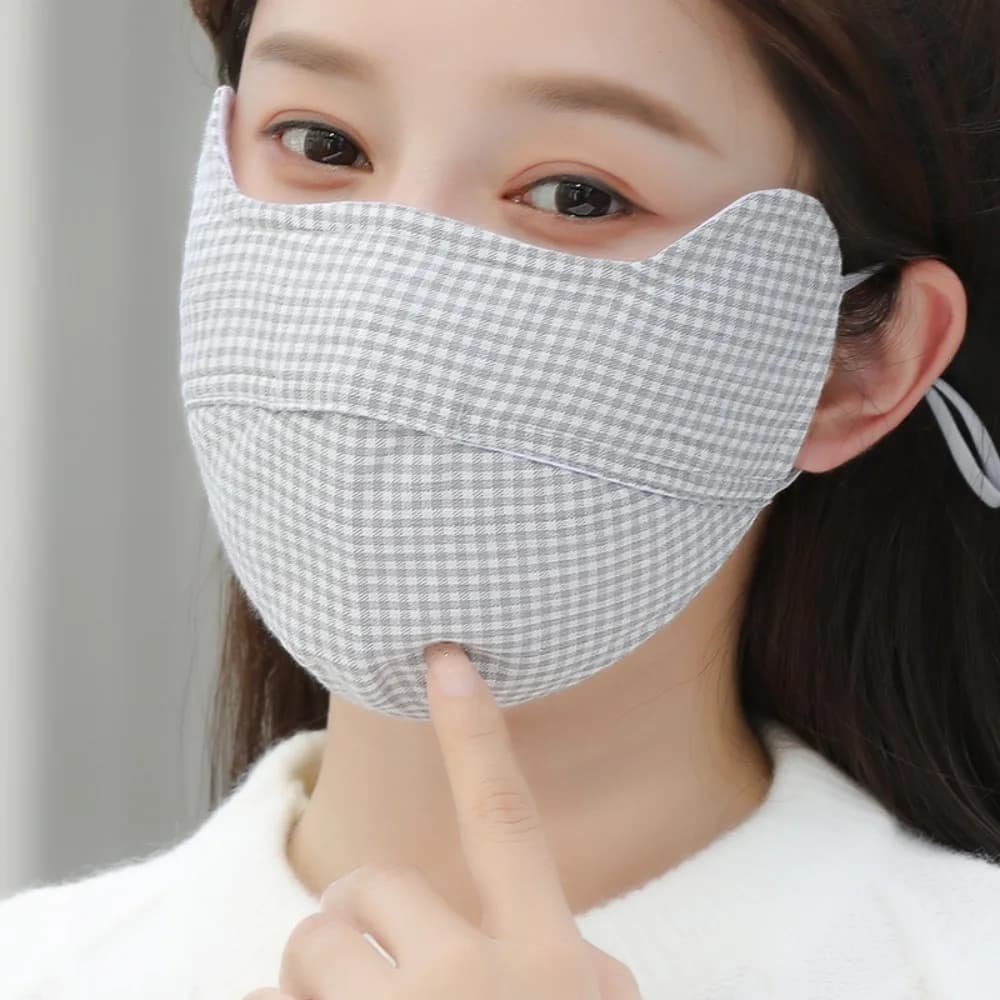 Fashion Breathable Warm Masks Pure Cotton Cold-proof Face Mask Skin-friendly Thickened Mouth Cover Cycling