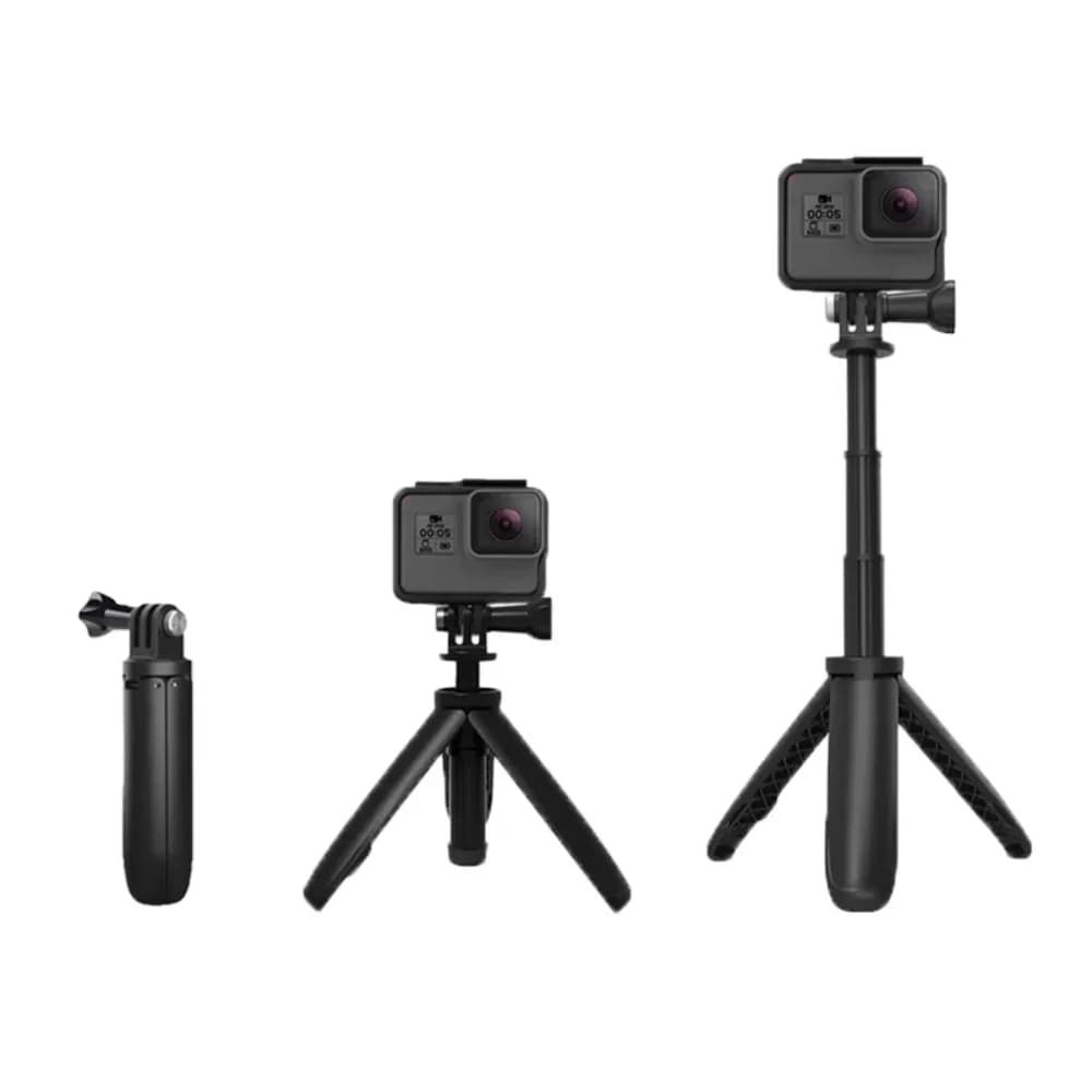 Mini treppiede allungabile treppiede pieghevole monopiede portatile per Go Pro Hero 12 11 10 Black Session Osmo Action Camera accessorio Vlog