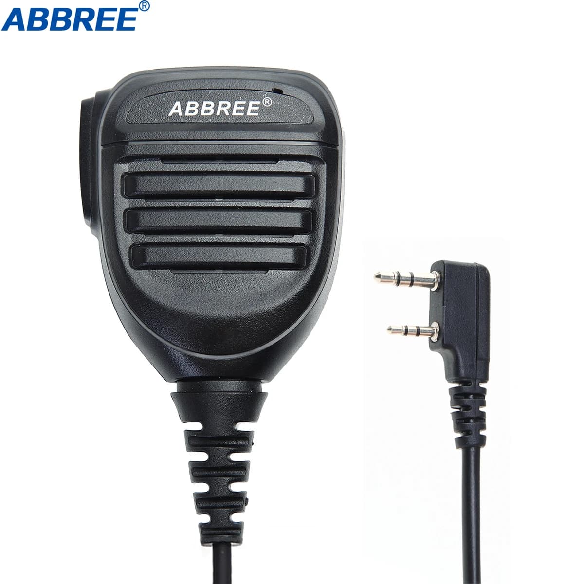 ABBREE Walkie Talkie Microfono altoparlante PTT impermeabile per UV-5R UV-16 UV-13 UV-21 UV17 Radio bidirezionale QuanSheng UV-K5 UV-K6