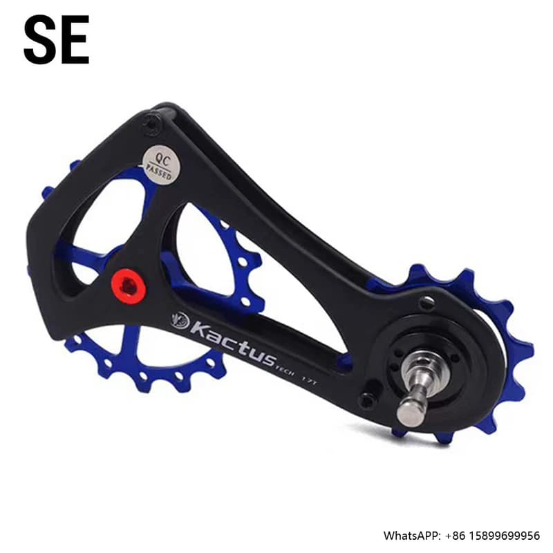 Ruota per bicicletta Trek modificata CNC 17TSE con puleggia deragliatore posteriore di grandi dimensioni 17T per accessori per biciclette ETAP SRAM