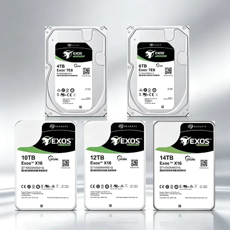 FOR New Seagate IronWolf Pro High Workload Enterprise HDD 3.5" SATA OEM 4TB-16TB Stable Storage For Commercial NAS RAID