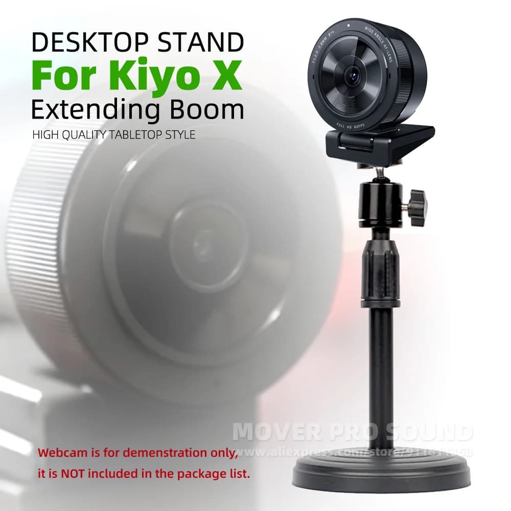 Replacement table arm support for Razer Kiyo X Webcam table support table head table Pro support for camcorder extendable bracket