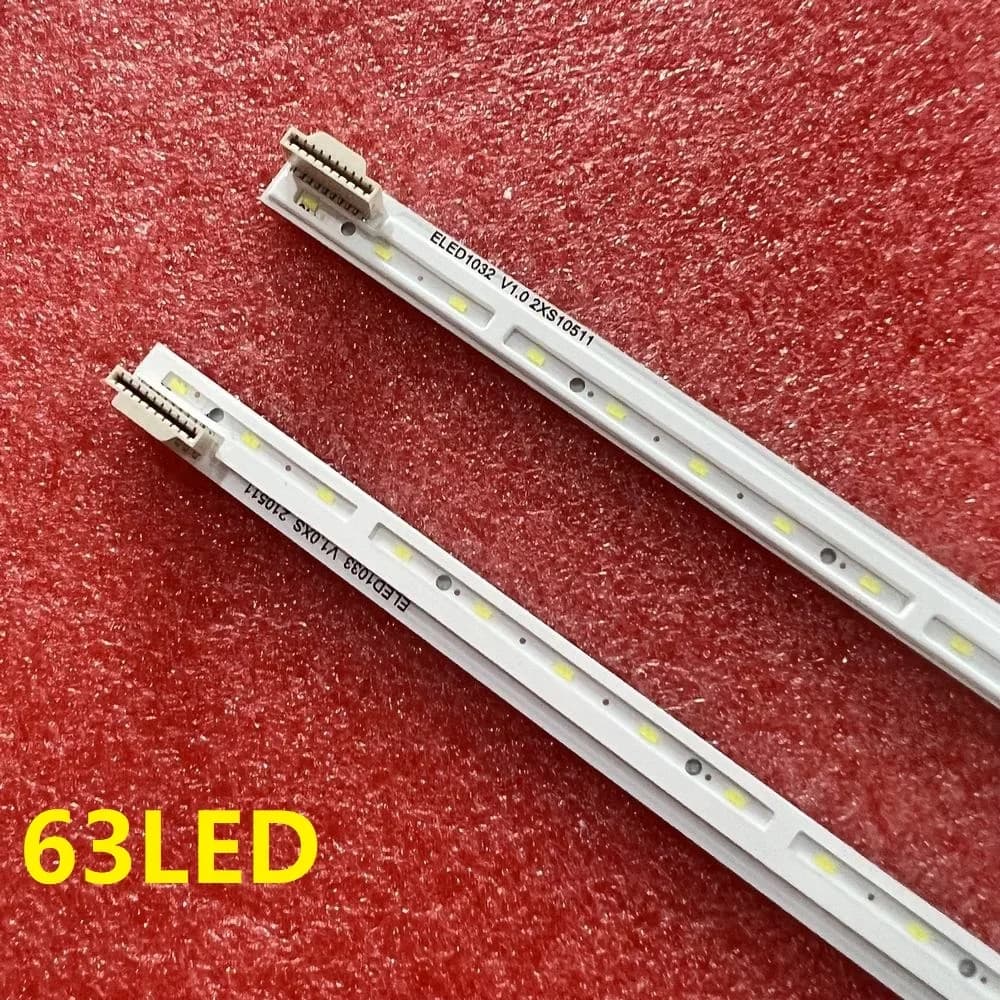 Striscia di retroilluminazione a LED 63LED Per 55UH6550 55UH664V 55UH650V 63LED 55UH65 R L-tipo 1707PKG