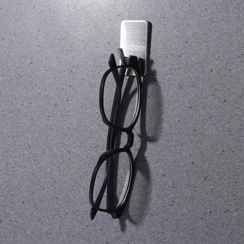 Stainless steel self-adhesive wall hanger hook for towels and various items