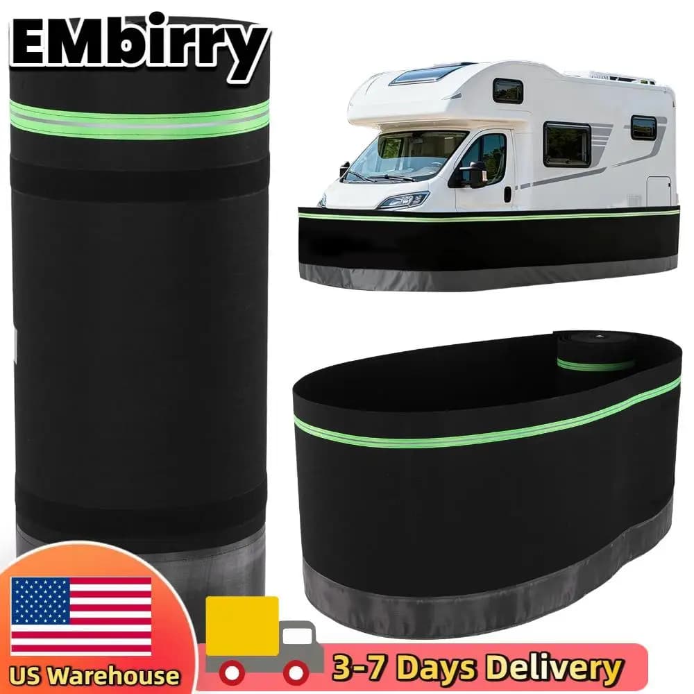 Windproof Trailer Edges, Easy to Install, Waterproof, 12m Height x 26m Length, For Garden and Exterior