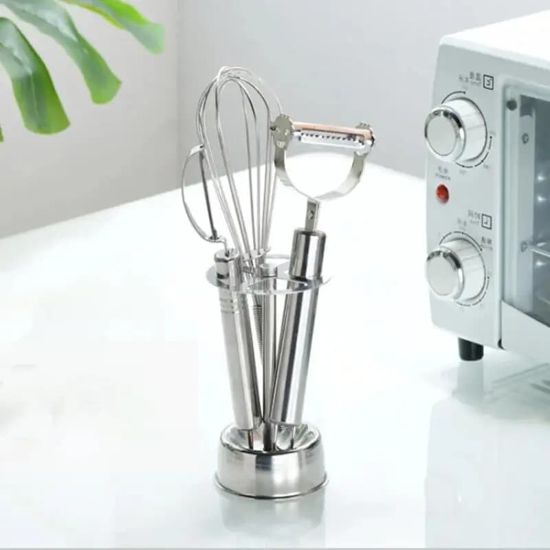 1Pcs Toothbrush Holder Stainless Steel Toothpaste Stand Shelves Bathroom Organizer Freestand Stationery Makeup Brush Storage
