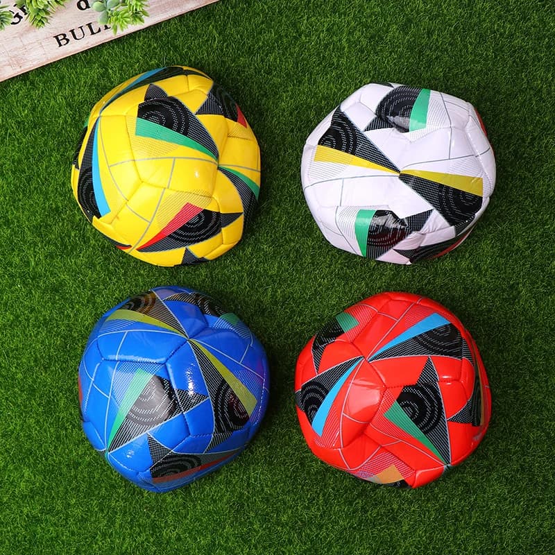 2Sizes Outdoor Sports Game Training Practice Soccer Ball For Youth Adult Wear Resistant Soccer Ball Play Ball Birthday Gifts