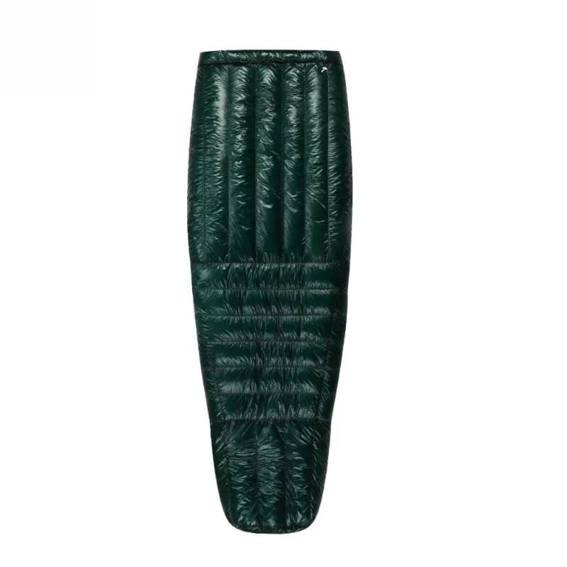 Ultralight sleeping bag in camping feather without background for adults 800 pod in duck feather