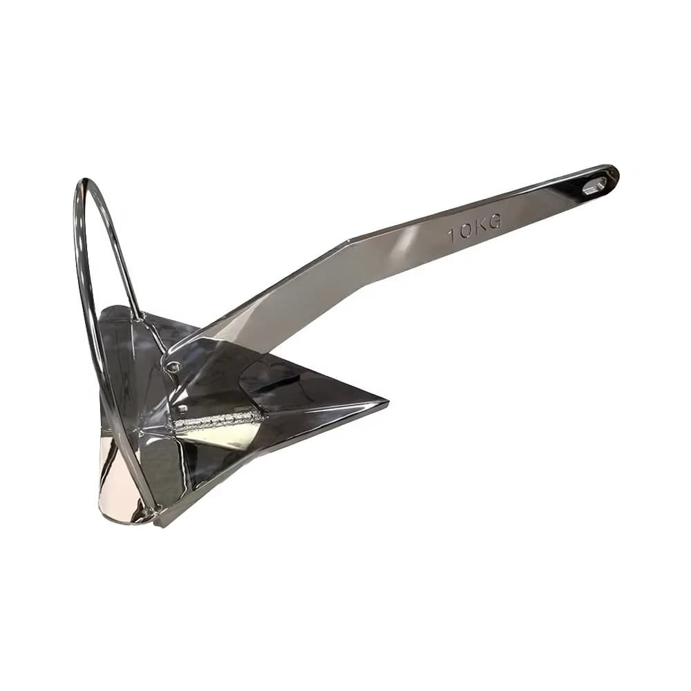 Acciaio inossidabile 316 Marine ROCNA ANCHOR 70kg/155LB Ancoraggio Ormeggio Nave Kayak Yacht Barca Hardware Accessori Ancoraggi