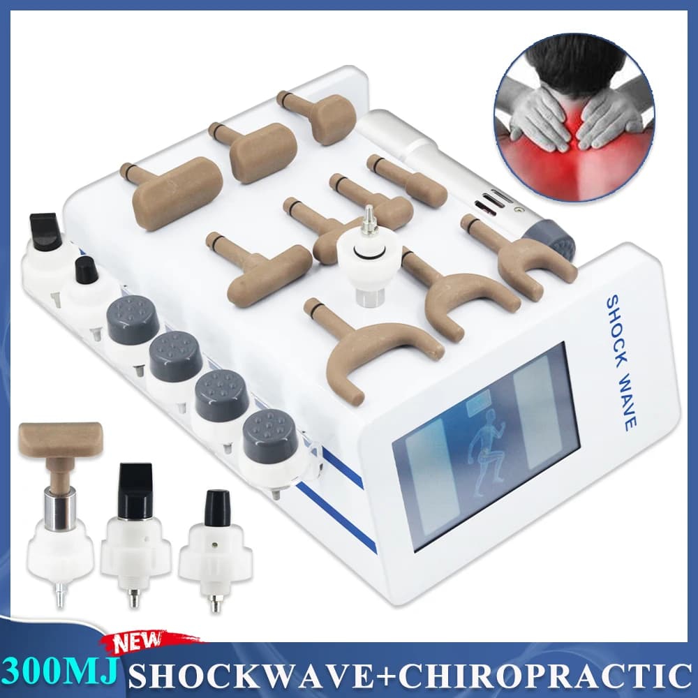 300MJ Wave Therapy Machine, Muscular Pain Massage, Chiropractic Correction of Cervical Column, New Massage 2 IN 1 2026