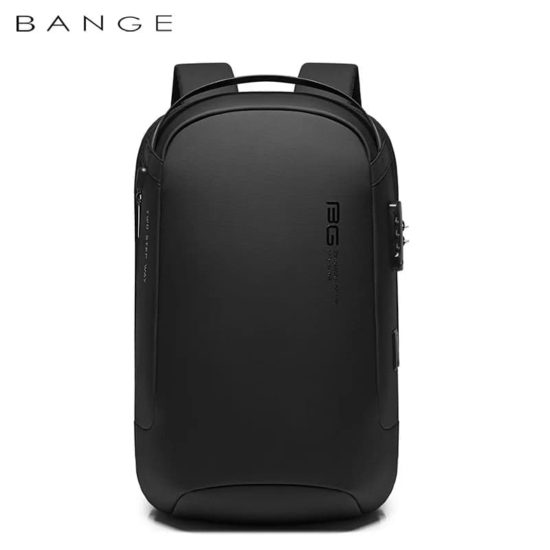 Zaini Bange da uomo Zaini per laptop da 15,6 pollici Zaino da viaggio impermeabile alla moda Borse da scuola maschili anti-ladro