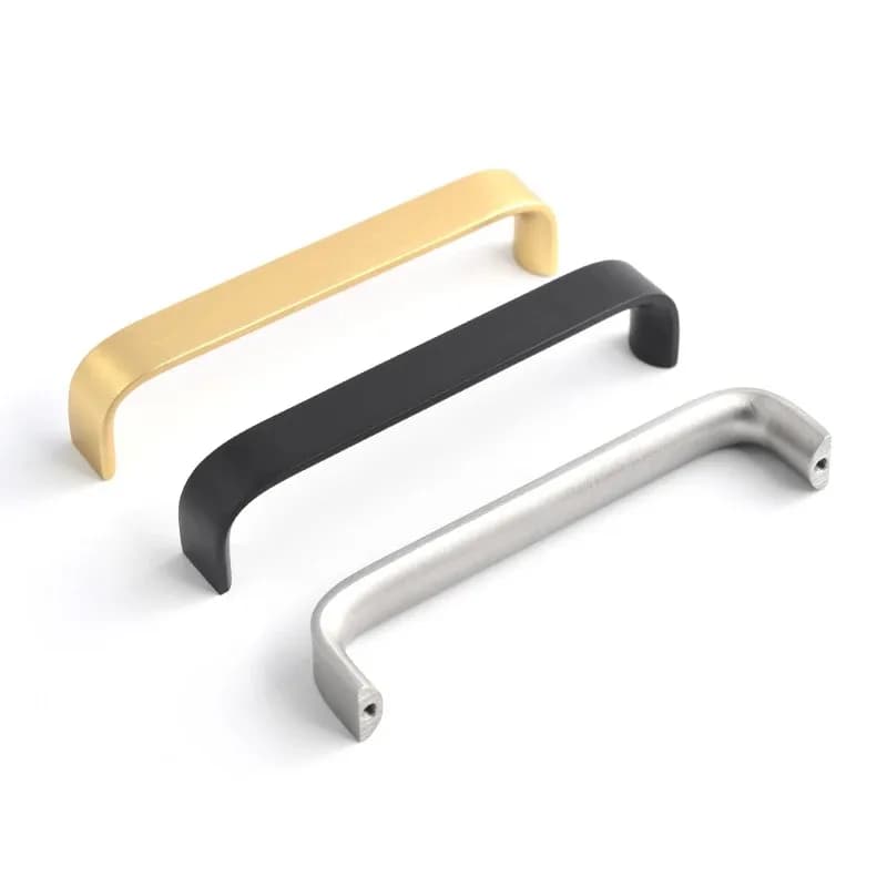 Maniglie a T in Alluminio Moderne per Mobili da Cucina, Maniglie per Porte e Cassetti, Pomelli per Armadi, Accessori per Arredamento Casa