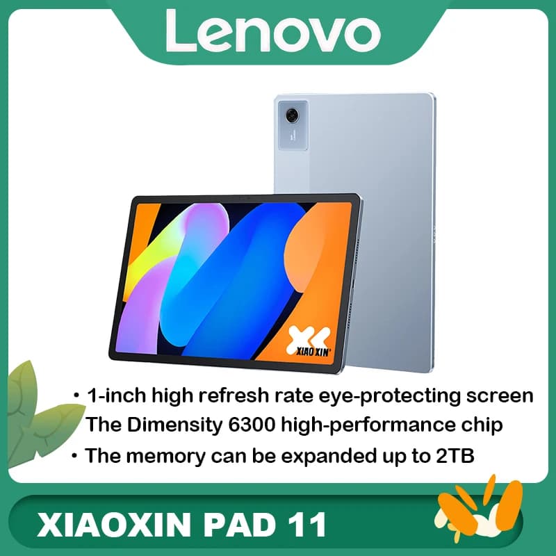 Lenovo Xiaoxin Tablet 11 (Modello 2025) Tablet PC da 11 Pollici, Tablet per Studenti, Pad 2-in-1, Prodotto Originale Ufficiale