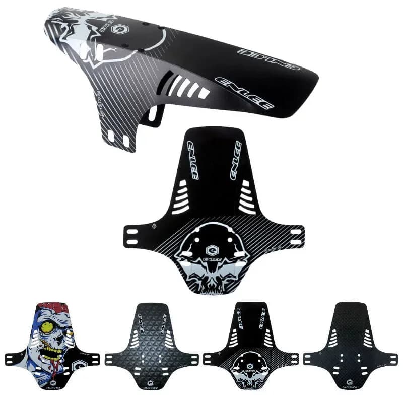 1/2 Pezzi Parafanghi Universali per Bicicletta - Parafango Anteriore/Posteriore per MTB e Bici da Strada, Accessori per Ciclismo