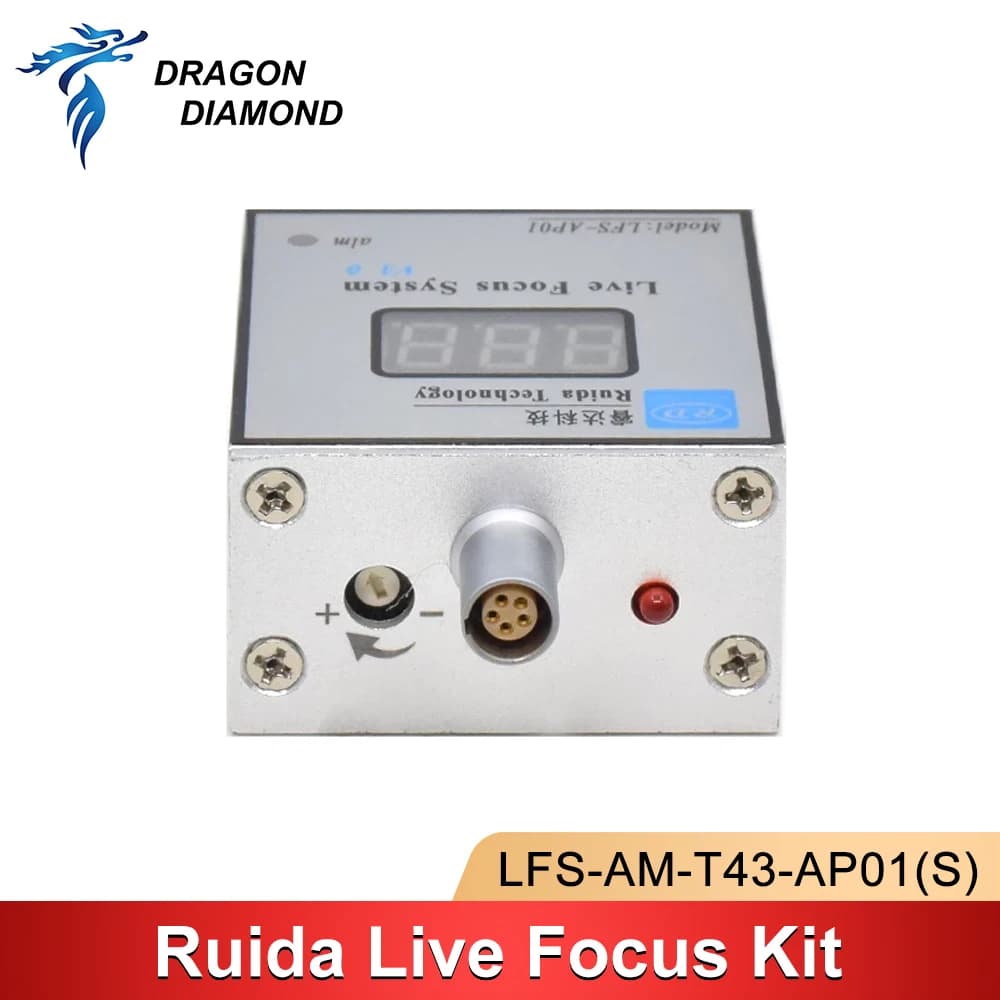 LFS-AM-T43-AP01 LFS-PM-T43-AP02 Ruida Metal Cutting Live Focus System Amplifier And Amplifier Connecting Line For Laser Machine