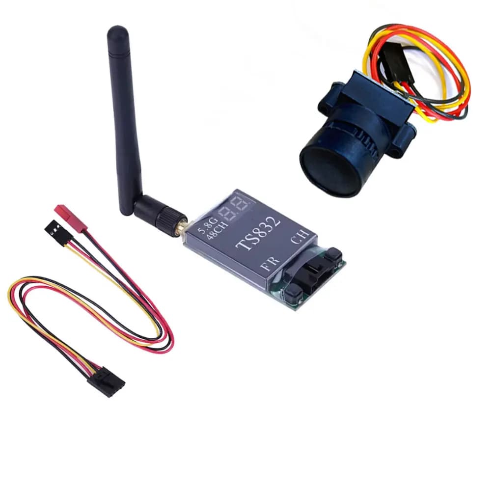 TS832 48CH 5.8G 600mw 5km Wireless AV Transmitter 1000TVL Photo Camera for FPV Multirotor RC Drone Quadcopt