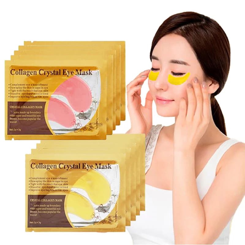 5/10/20/30 pairs gold collagen crystal mask for eyes skin care patches for eyes hydrating firming eyes nourishing products for skin care of eyes