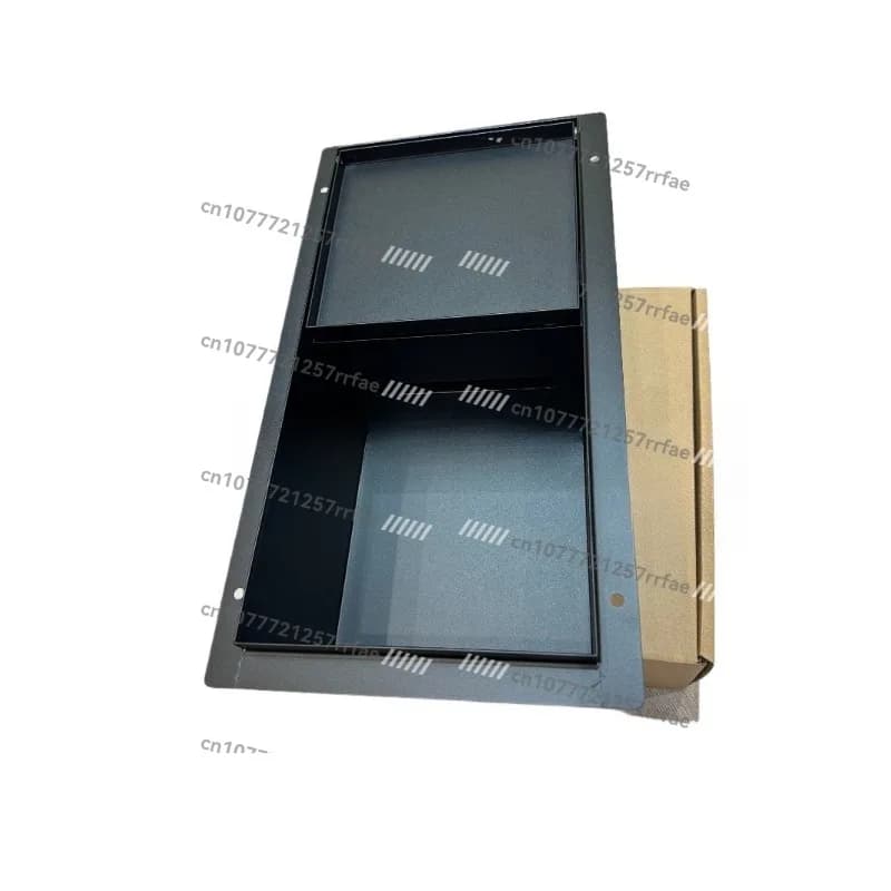 Cestino per Rifiuti Nascosto in Acciaio Inox per Bagno, Porta Carta Igienica Integrato, Porta Scopino per WC