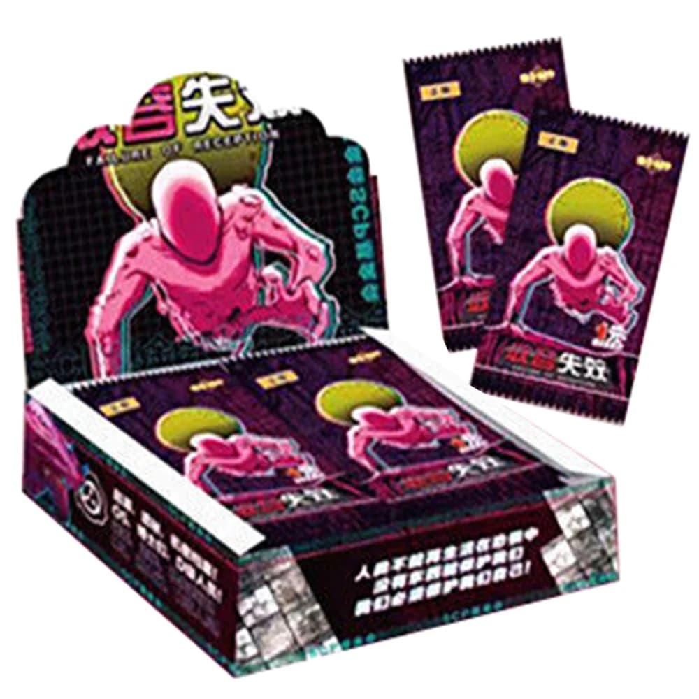 Accept Faild SCP Foundation Cards Pack collection of games Solitaire special containment procedures children's toy with breaking of confidential files