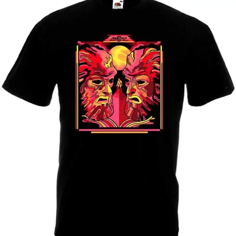 ZARDOZ v 3 Poster del film T-shirt nera tutte le taglie S 5XL
