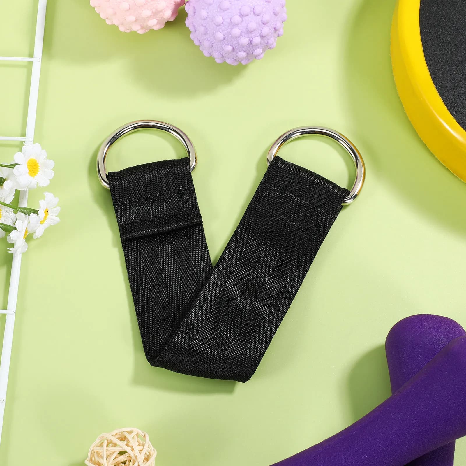 1Pcs Pulley Hanging Strap Strap for Standard Pull-Up Bars Gym Home Exercise Fitness Supply Swing Straps