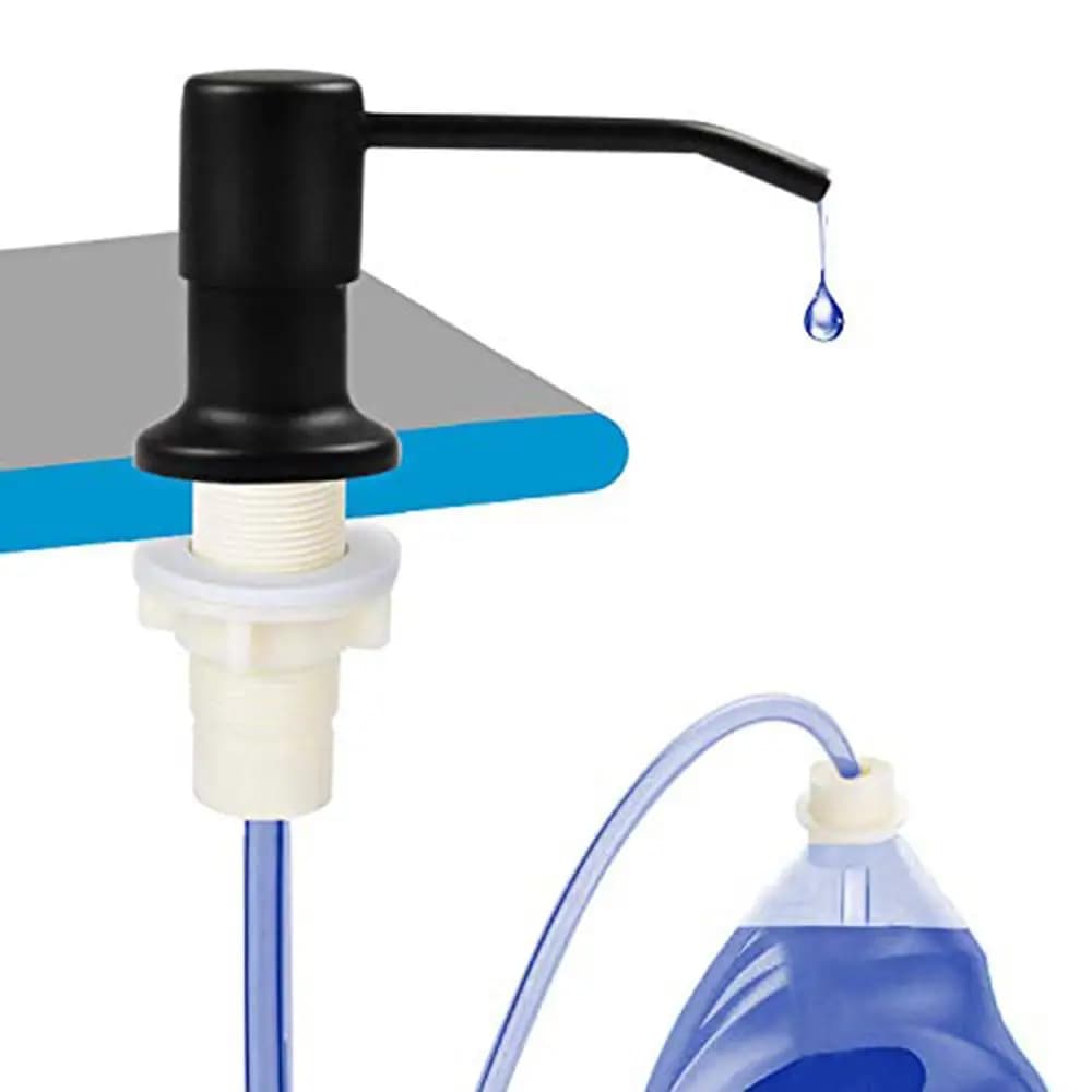 Tubo di prolunga per detersivo per bagno domestico Dispenser per lozioni in acciaio inossidabile Dispenser per sapone liquido per piatti Lavello da cucina montato
