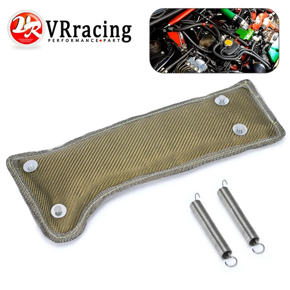 VR - Turbo Heat Shield / Coperta per turbocompressore WRAP+SPRING PER Accessori auto Subaru WRXVR2306T (Colore: titanio)