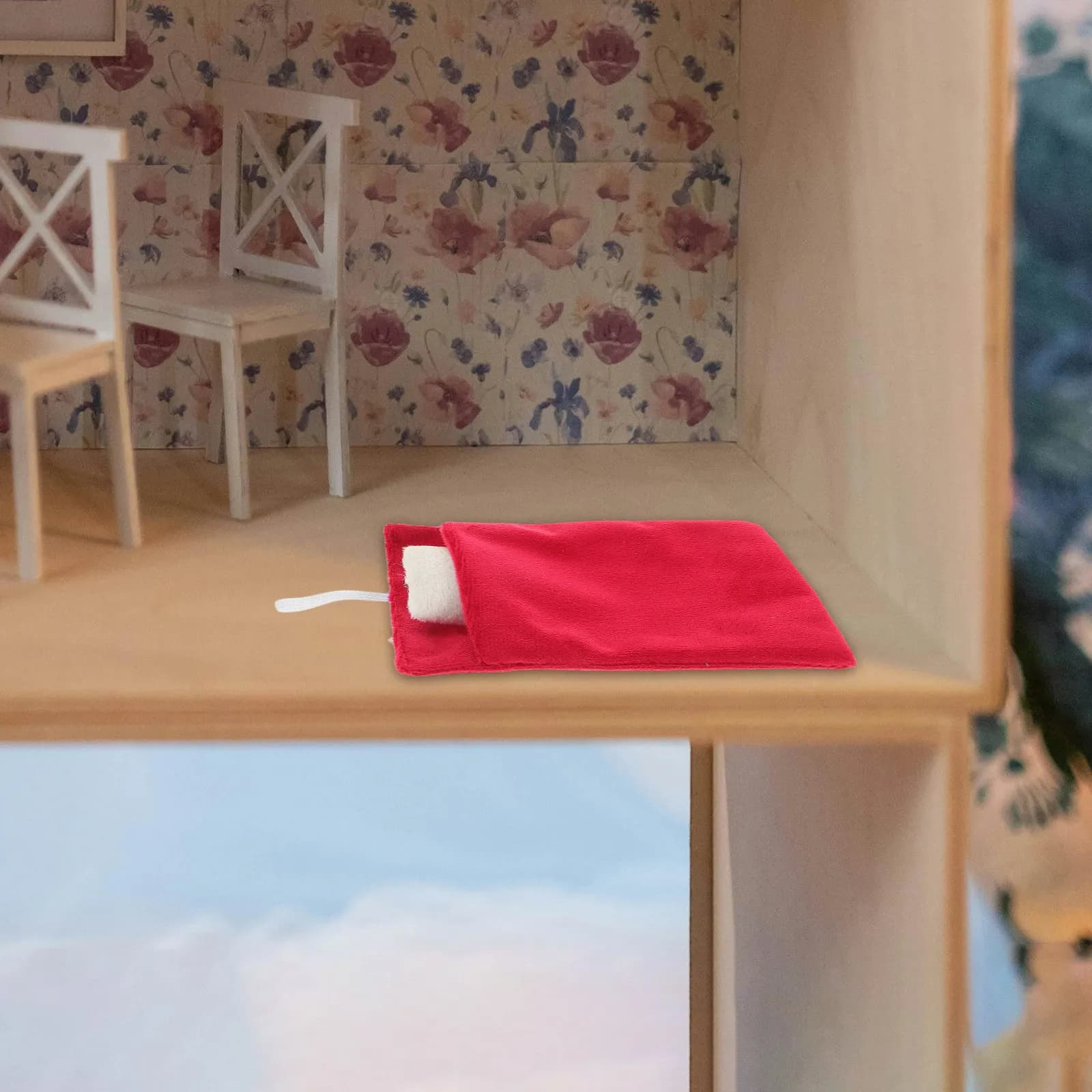 1 set di sacchi per dormire compatti per casa delle bambole, adorabili e decorativi, per piccole case delle bambole riutilizzabili e resistenti all'usura