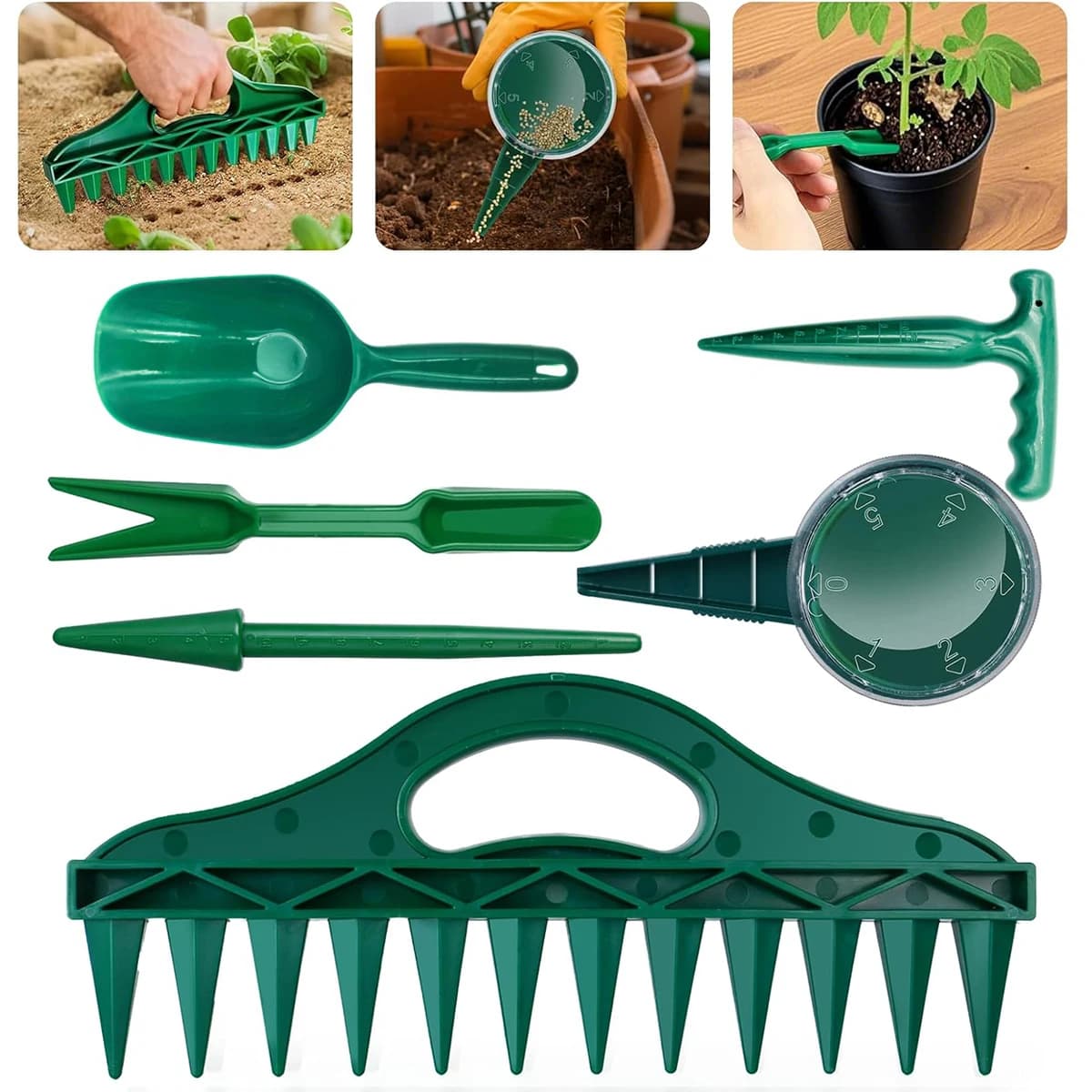 Dispenser di Semi da Giardino - Per Verdure, Fiori e Bonsai