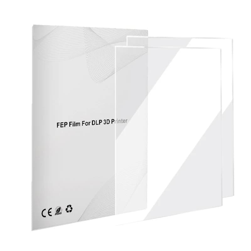 2 pz/lotto pellicola di rilascio FEP originale ad alta trasmittanza 200x280mm per stampante 3D DLP in resina LCD SLA