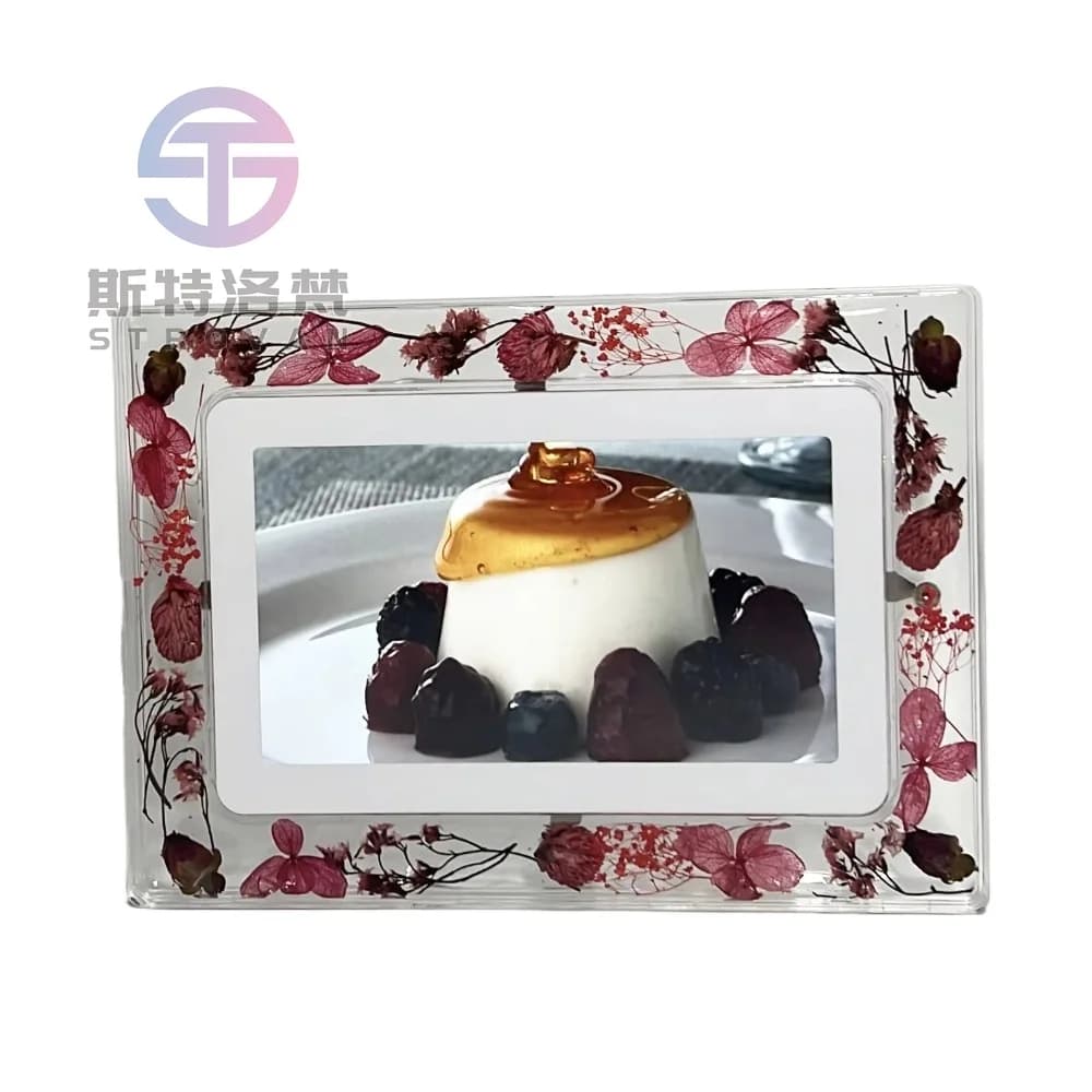 2026 Newest Valentine's Day Gift DIY Custom Digital Frames Video Photo Frame Acrylic