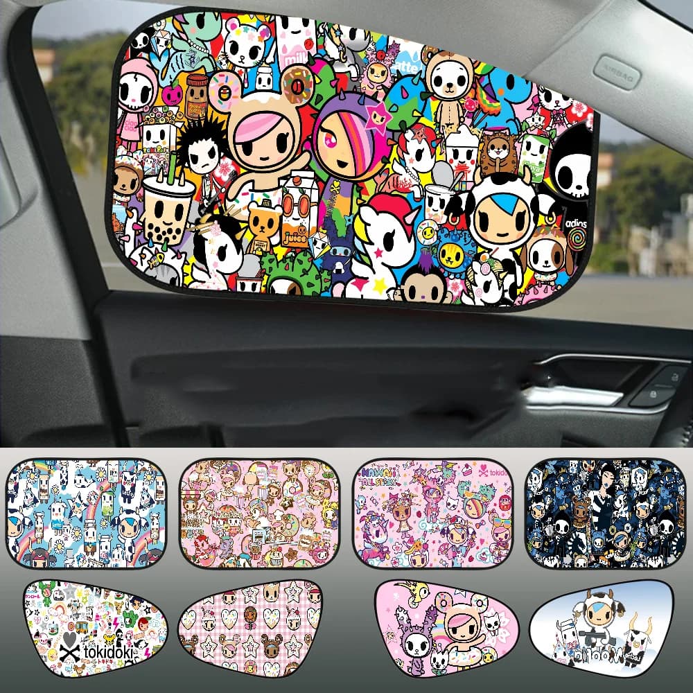 Japan Tokidoki Universal Side Window Parasol UV Protection Car Tent Car Window Sun Window Protective Window