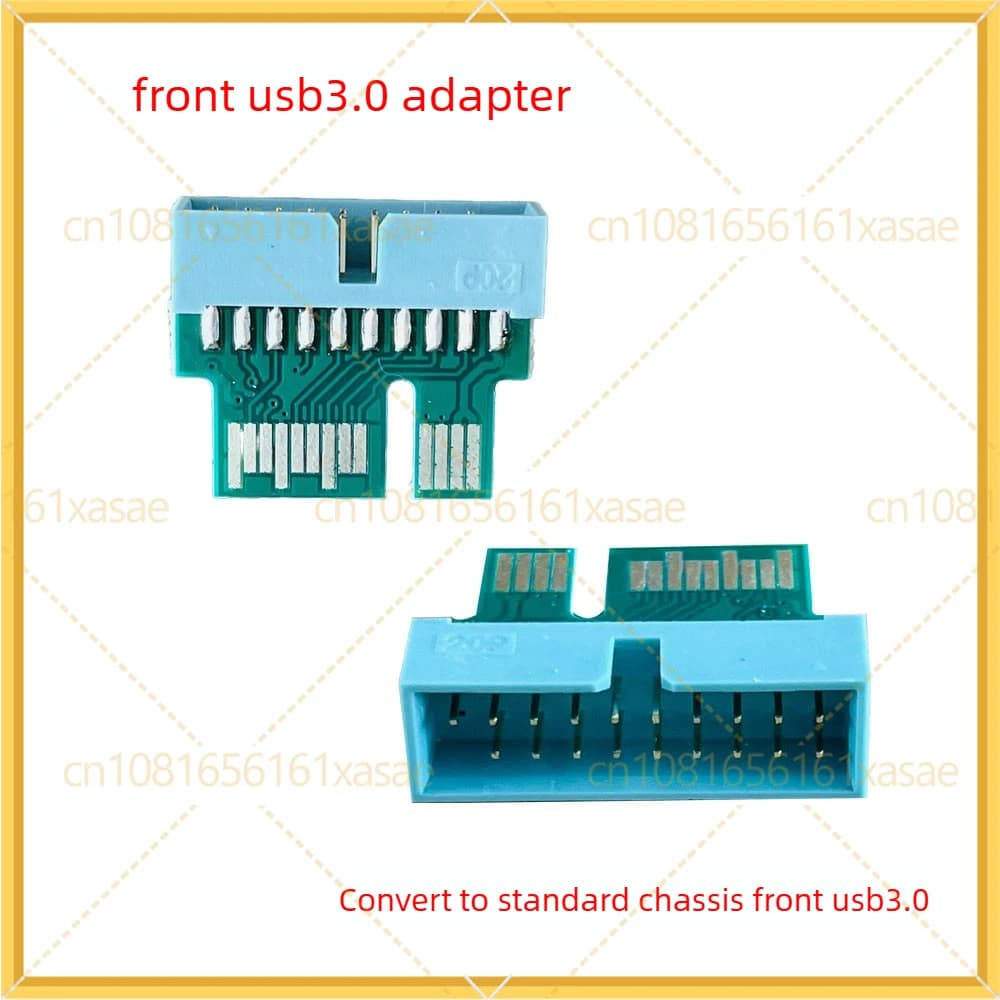 2 pezzi nuovi per scheda madre Lenovo, adattatore cavo da USB 3.0 frontale a USB 3.0 standard per chassis