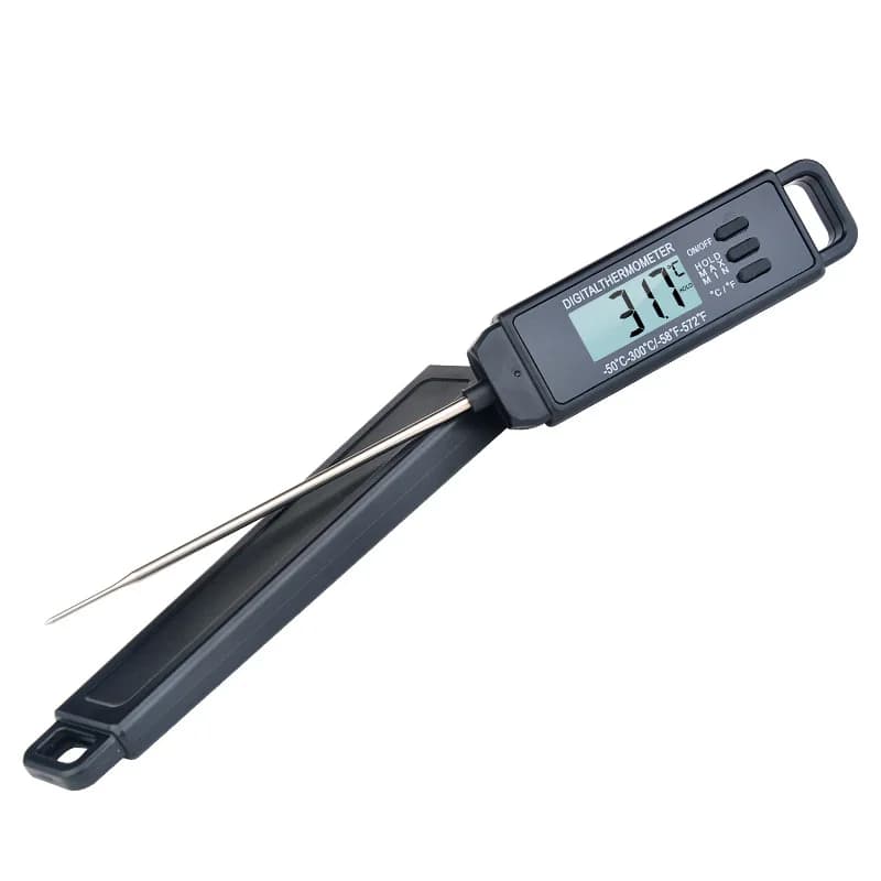 Digital Food Thermometer Barbecue Milk Coffe Temperature Meter with Backlight and Magnet Home Kitchen Tool