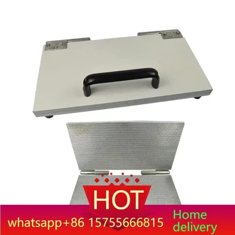 Pressa Portatile per Fogli di Cera d'Api da 4.9/5.4mm, Macchina per Fondamenta in Cera d'Api