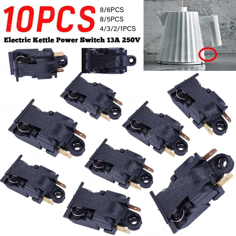 1-10 pcs electric kettle thermostat, temperature regulator, automatic switch for steam kettle accessories