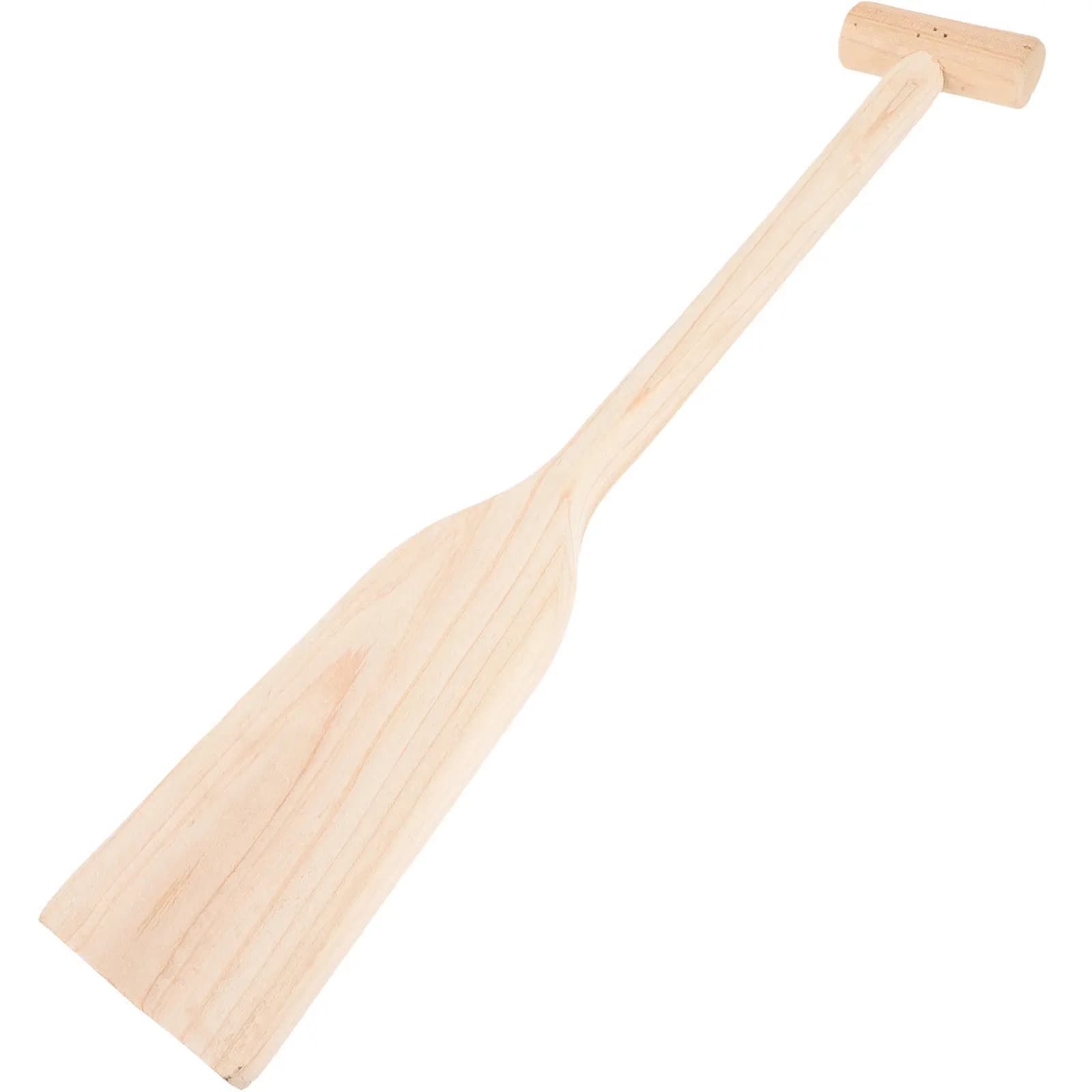 Pagaia Ergonomica in Legno con Impugnatura a T, Leggera e Resistente, con Giunti Rinforzati, Perfetta per Canoa e Kayak