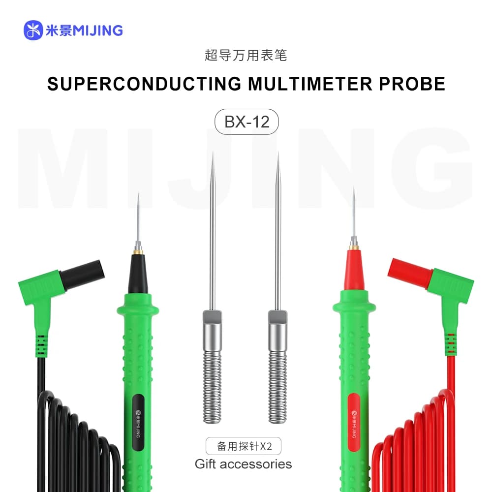 Mijing BX12 Penna multimetro superconduttore per riparazione tablet telefono cellulare Componenti elettronici Strumento penna multimetro di misurazione
