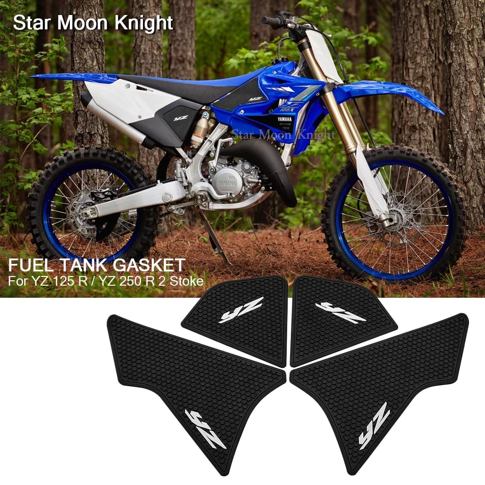 Per YAMAHA YZ 125 R YZ 250 R 2 tempi due tempi 2020 serbatoio moto adesivo in gomma protezione guaina ginocchio serbatoio pad Grip Decal